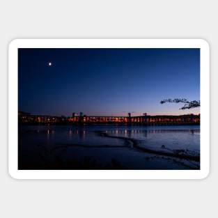 Blue-Hour Dunston Staiths Sticker